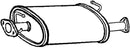 Klarius LR213J - Box With Centre Pipe  - Fits Land Rover 90 2.4TD