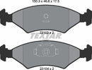 Textar Brake Pad Set - 2310301