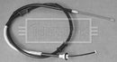 Borg & Beck Brake Cable- LH Rear - BKB3304 fits Fiat Doblo Van 01-10