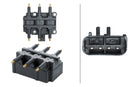 HELLA 5DA 358 168-251 Ignition Coil - 2-pin connector - Bolted