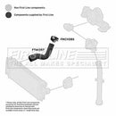 First Line Turbo Hose  - FTH1357 fits Mercedes Sprinter 06-