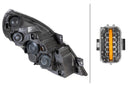 HELLA 1LR 010 117-221 Halogen/FF-Headlight - right - fits Renault Master III Chassis (EV, HV, UV)