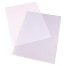 Lyreco Clear A4 Cut Flush Plastic Folders - 90 Microns - Box of 100 - 318166