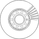 Disctech Brake Disc (Single) - Fits Audi - ABD2368 - Front Axle