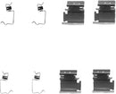 Mintex Brake Fitting Kit fits -Abarth Fiat Peugeot Renault Vauxhall VW MBA1218 (also fits other vehicles)