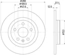 Mintex Brake Discs fits -Volvo S256:5 MDC2983C (also fits other vehicles)