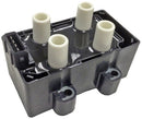 HELLA 5DA 358 000-251 Ignition Coil - 12V - 4-pin connector - Bolted