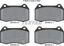 Textar Brake Pad Set - 2314204