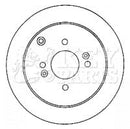 Key Parts Brake Disc Pair  - KBD4578 fits Hyundai Getz,i20, Kia Rio 03-