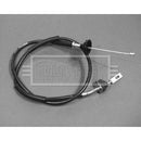 Borg & Beck Clutch Cable  - BKC1135 fits VW Golf, Jetta 1.6,1.8 79-84