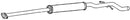 Klarius VO388J - Box With Centre Pipe  - Fits Volvo S80 2.0T