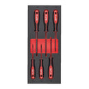 Milwaukee 6 pc Tri-Lobe Screwdriver TX Set 2 Foam Insert - 4932492392