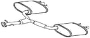 Klarius TY784J - Box With Tail Pipe  - Fits Lexus IS250 II 2.5