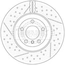 Borg & Beck Brake Disc (Single)  - BBD6171S