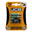Jcb Rechargeable AAA Batteries - 900mAh - Pack of 4 - S5352