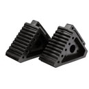 Draper 3T Rubber Wheel Chocks - Pair - 21131