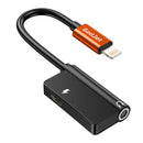 GadJet 2 in1 3.5mm AUX converter and Lightning Splitter - AU12A