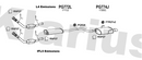 Klarius PG772L - Box With Centre Pipe  - Fits Peugeot 406 2.2i