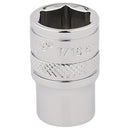 Draper Expert 7/16 6PT.HI-Torq Socket-1/4SD - 48942