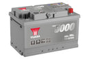 Yuasa 12V 75Ah 710A Silver High Performance SMF Battery - YBX5100 - 4 Year Warranty