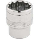 Draper Expert 25mm 12pt Socket 1/2DR Pckd - 33418