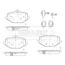 Borg & Beck Brake Pads - BBP2874