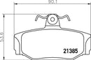 Mintex Brake Pad Set fits -Volvo MDB1467 (also fits other vehicles)