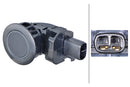 HELLA 6PX 358 270-551 Sensor, parking distance control - 2-pin connector - mounting