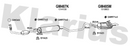 Klarius GM487K - Box With Centre Pipe  - Fits Opel Zafira 2.0DTi