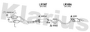 Klarius LR156T - Box With Centre Pipe  - Fits Land Rover Discovery 3.9i