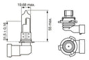 Bosch Eco 9006 Hb4 12V 51W P22D Part No - 1987302808