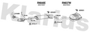 Klarius RN848E - Box With Centre Pipe  - Fits Renault Scenic II 2.0i