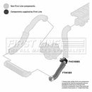 First Line Turbo Hose  - FTH1189 fits BMW E46 320D 98-05