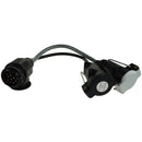 Maypole Adaptor Lead - 7 Pin Caravan 12N/12S to 13-Pin Vehicle - 603A