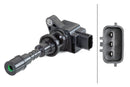 HELLA 5DA 358 057-681 Ignition Coil - 3-pin connector - Bolted