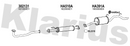 Klarius 420430 - Rubber Metal Hanger