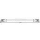 Borg & Beck Brake Hose  - BBH8336 fits TOYOTA YARIS 04/12-