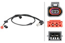 HELLA 6PU 012 806-931 Sensor, wheel speed - 2-pin connector