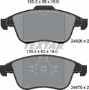Textar Brake Pad Set - 2482601