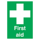 Signs & Labels First Aid Sign - Rigid Polypropylene - 210mm x 148mm - FFA00651R