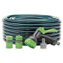 Draper 30M Green Hose C/W Starter Kit - 56447