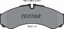 Iveco Renault Trucks, Brake Pad Set - Textar 2912112