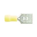 Wot-nots Wiring Connectors - Yellow - Female Slide-On 375 - 9.5mm - Pack of 2 - PWN308