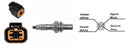 Intermotor Oxygen Sensor - 64233