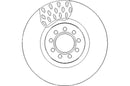 Disctech Brake Disc (Single) - Fits Iveco - ABD2990 - Front Axle