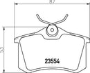 Mintex Brake Pad & Disc Kit fits -Citroën Peugeot MDK0196 (also fits other vehicles)