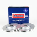 Borg & Beck Brake Disc - BBD5594