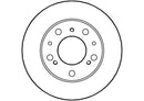 Disctech Brake Disc (Single) - Fits Bmw, Citroën - ABD3142 - Front Axle