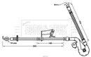Borg & Beck Brake Hose  - BBH7763 fits PSA C5 III,C6,407,407SW