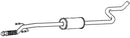 Klarius CN739E - Box With Centre Pipe  - Fits Citroen C3 Aircross 1.2VTi